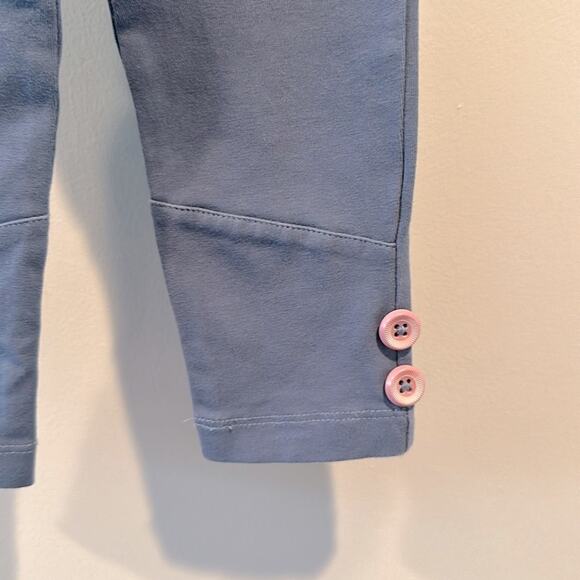 Matilda Jane Toddler Size 2 Just Imagine Keely Button Cuff Moto Leggings - Picture 6 of 8